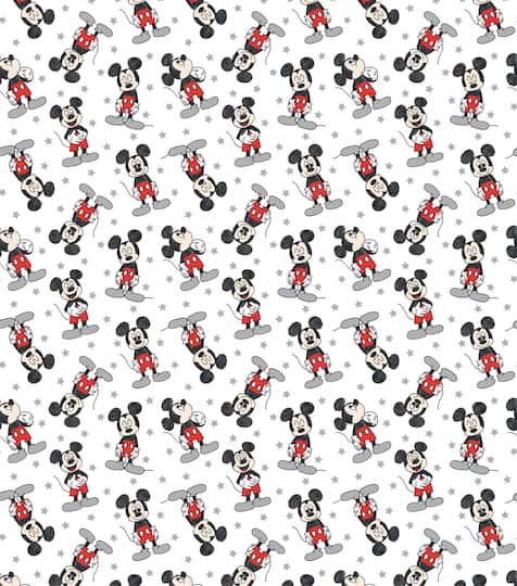 Disney® Mickey Mouse Star Struck Cotton Fabric
